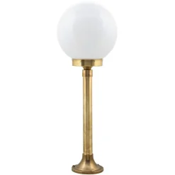 Lido Gartenleuchte Messing 93cm hoch rostfrei VERIA< Metall Lampen|Messinglampen