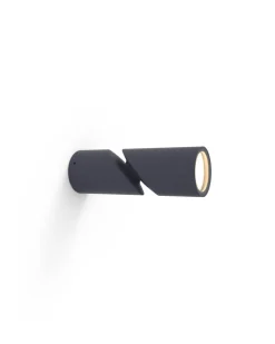 Metall Lampen|Außenleuchten Anthrazit*Eco-Light Gartenstrahler Anthrazit Aluminium GU10 IP54 beweglich