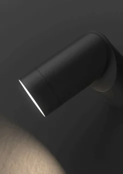 Metall Lampen|Außenleuchten Anthrazit*Eco-Light Gartenstrahler Anthrazit Aluminium GU10 IP54 beweglich