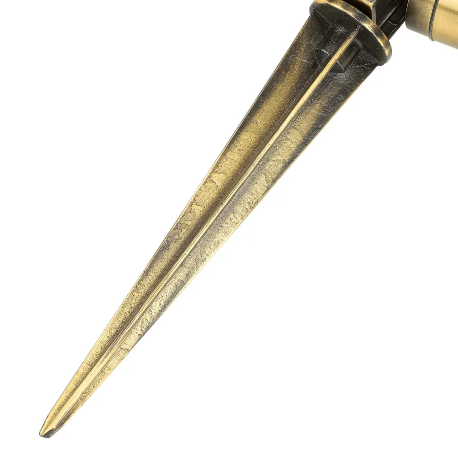 Lido Gartenstrahler mit Erdspieß Messing massiv GU10 IP64< Moderne Lampen|Metall Lampen