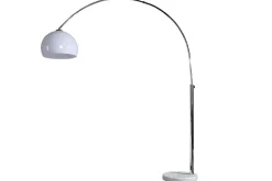 Retro Lampen|Designerlampen*Invicta Interior Gebogene Standlampe Retro 175cm