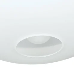 Glaslampen|Designerlampen*Invicta Interior Gebogene Tischleuchte Bauhaus rund 45cm