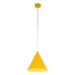 TK Lighting Gelbe Hängelampe Metall E27 Ø 25 cm H: max. 160 cm verstellbar< Hängelampen|Esszimmer Lampen