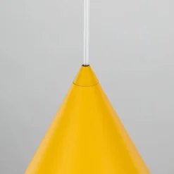 TK Lighting Gelbe Hängelampe Metall E27 Ø 25 cm H: max. 160 cm verstellbar< Hängelampen|Esszimmer Lampen