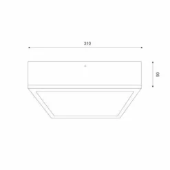 Lamkur Gemütliche Deckenlampe Pinie Glas B:31 cm E27 2-flammig< Wohnzimmerlampen|Glaslampen