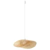 Hängelampen|Bürolampen*Nowodvorski Gemütliche Hängelampe Bambus Holz E27 L:60 cm groß
