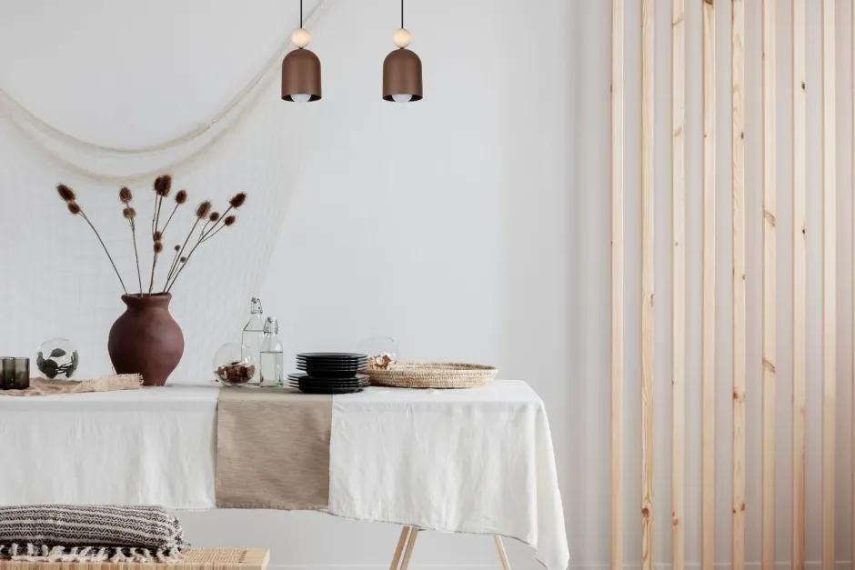 Hängelampen|Bürolampen*Belis Gemütliche Hängeleuchte Rostbraun Metall Holz E27 46 cm