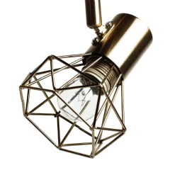 Easylight Geometrischer Spot Metall Retro in Messing vielseitig MIA< Retro Lampen|Küchenlampen