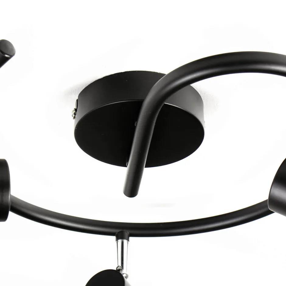 Easylight Geometrischer Spot Schwarz Metall Retro vielseitig MIA< Moderne Lampen|Küchenlampen