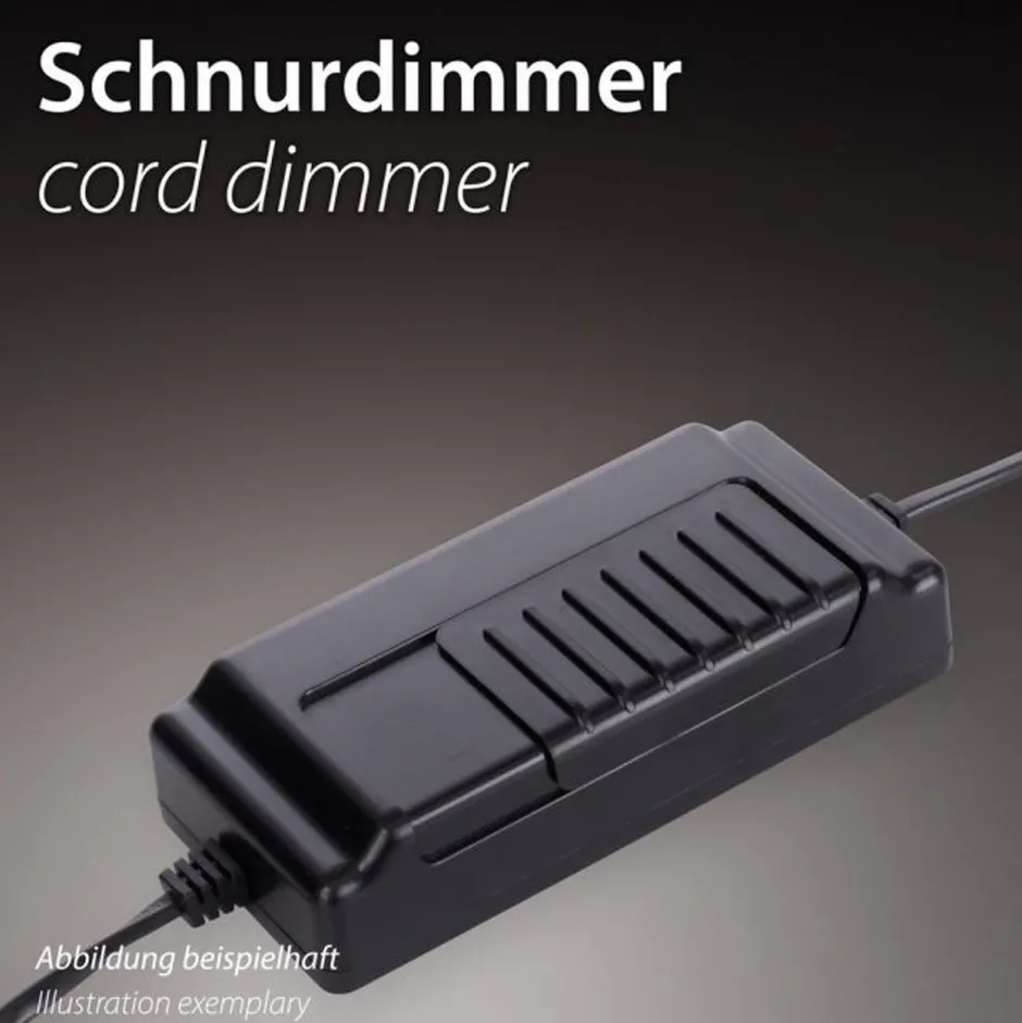 Wohnzimmerlampen|Schlafzimmer Lampen*Paul Neuhaus Geschwungene LED Tischlampe in Silber Metall dimmbar