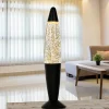 Easylight Glitter Lavalampe Schwarz Gold 36 cm Retro TIMMY< Retro Lampen|Lavalampen