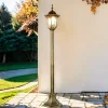 Rabalux Gold Antike Wegeleuchte MILANO 1m hoch rustikal< Rustikale Lampen|Rustikale Außenleuchten