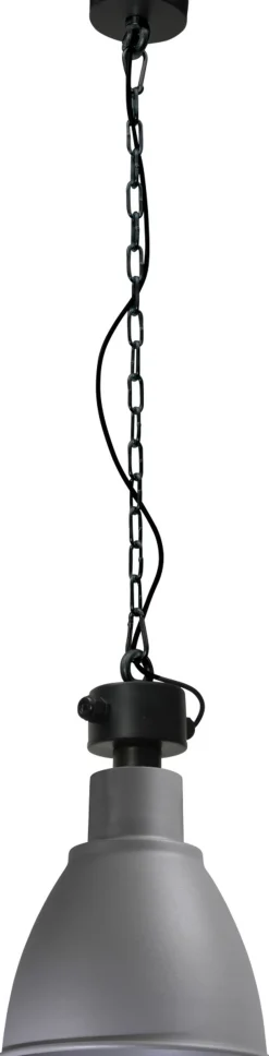 Industrie Lampen|Vintage Lampen*Masterlight Graue Pendelleuchte Handarbeit Industrial Style