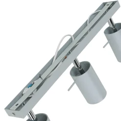 Moderne Lampen|Küchenlampen*Sollux Grauer Deckenstrahler Metall L:45cm 3x GU10 vielseitig