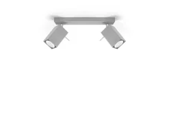 Sollux Grauer Strahler L:30cm Modern Metall FALERIA Wohnzimmer< Wohnzimmerlampen|Moderne Lampen