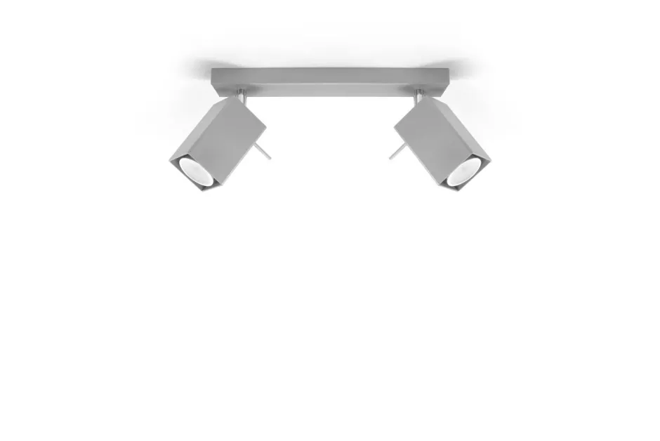 Sollux Grauer Strahler L:30cm Modern Metall FALERIA Wohnzimmer< Wohnzimmerlampen|Moderne Lampen