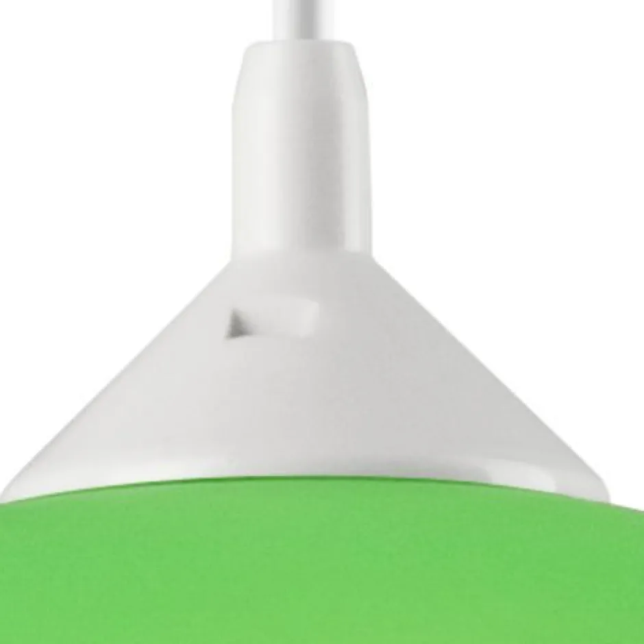 Lamkur Grüne Kinderzimmerlampe rund Mädchen farbenfroh<Kinder Kinderzimmerlampen|Kinderlampen