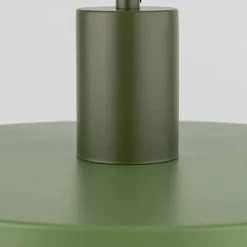 Hängelampen|Bürolampen*TK Lighting Grüne Pendelleuchte E27 Ø30 cm rund Vintage Metall