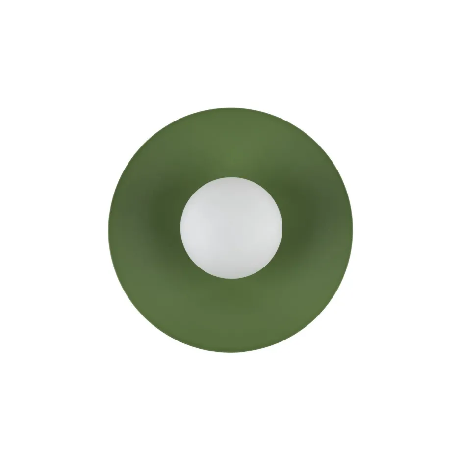 TK Lighting Grüne Wandlampe Glaskugel blendarm G9 B:28 cm wohnlich< Wandleuchten|Flurlampen