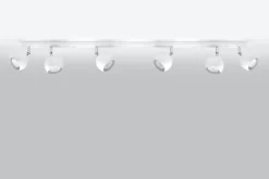 Deckenleuchten|Flurlampen*Sollux Große Deckenlampe Weiß 120 cm lang 6x GU10