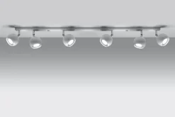 Deckenleuchten|Flurlampen*Sollux Große Deckenlampe Weiß 120 cm lang 6x GU10