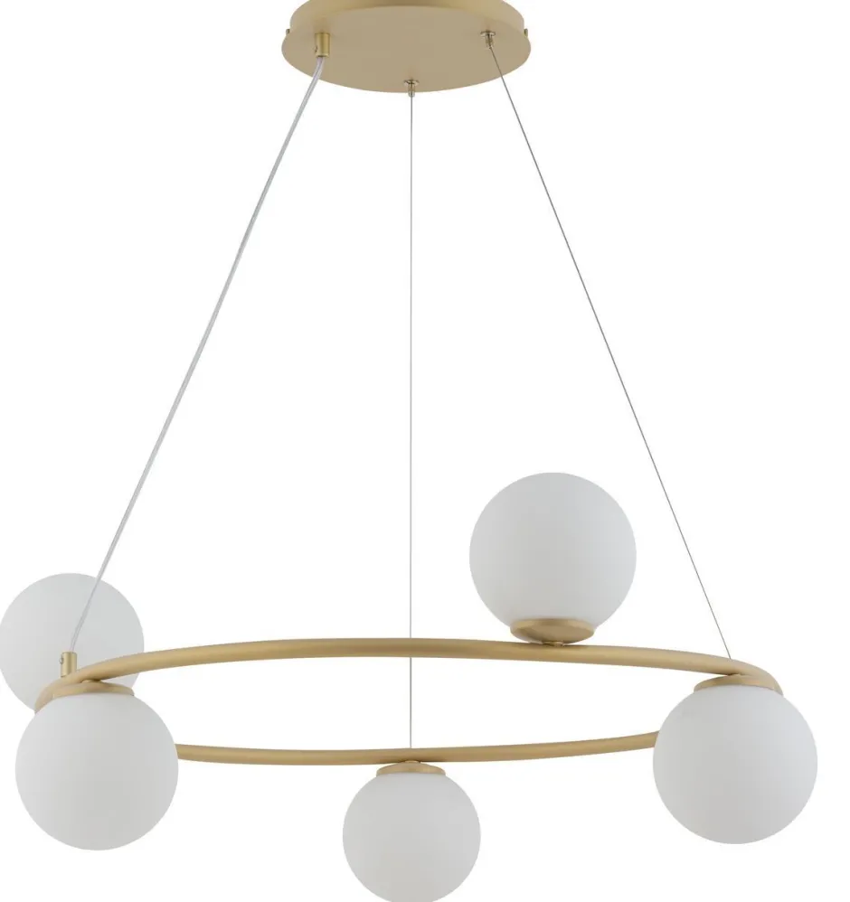 Kugellampen|Moderne Lampen*Sigma Große Hängelampe Modern Metall Glas G9 bis 0,7 m