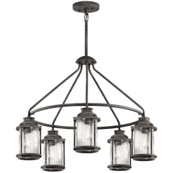 Elstead Große Hängeleuchte außen Ø66cm dekorativ LIETUS< Gartenlaternen|Vintage Lampen