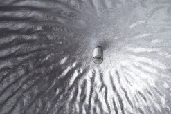 Invicta Interior Große Hängeleuchte Ø70cm rund Modern Design Silber< Hängelampen|Esszimmer Lampen