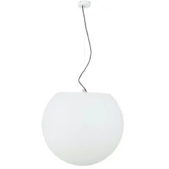 Nowodvorski Große Hängeleuchte für Außen in Weiß Ø60cm< Moderne Lampen|Hängeleuchten Außen