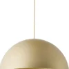 Wohnzimmerlampen|Esszimmer Lampen*Sigma Große Pendelleuchte Gold Metall Loft E27 rund Ø70 cm