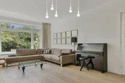 Hängelampen|Bürolampen*Belis Große Spider Pendelleuchte Holz Metall E27 5-flmg Weiß