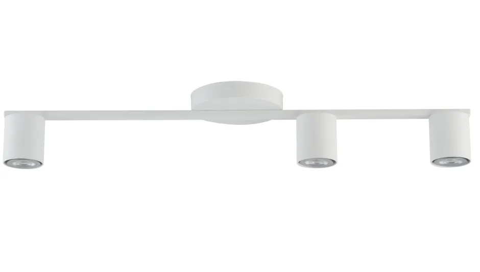 Sigma GU10 Deckenleuchte 3-flammig Metall Weiß 70 cm lang< Deckenleuchten|Flurlampen