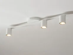 Sigma GU10 Deckenleuchte 3-flammig Metall Weiß 70 cm lang< Deckenleuchten|Flurlampen