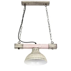 Hängelampen|Esszimmer Lampen*Luminex HAKON Hängeleuchte Shabby Weiß rustikal Vintage