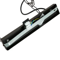 Hängelampen|Esszimmer Lampen*Luminex HAKON Lampe hängend Echt Holz Braun Metall Vintage