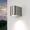 Easylight Halbrunde Außenwandlampe Silber Aluminium AALBORG< Außenwandleuchten|Moderne Lampen