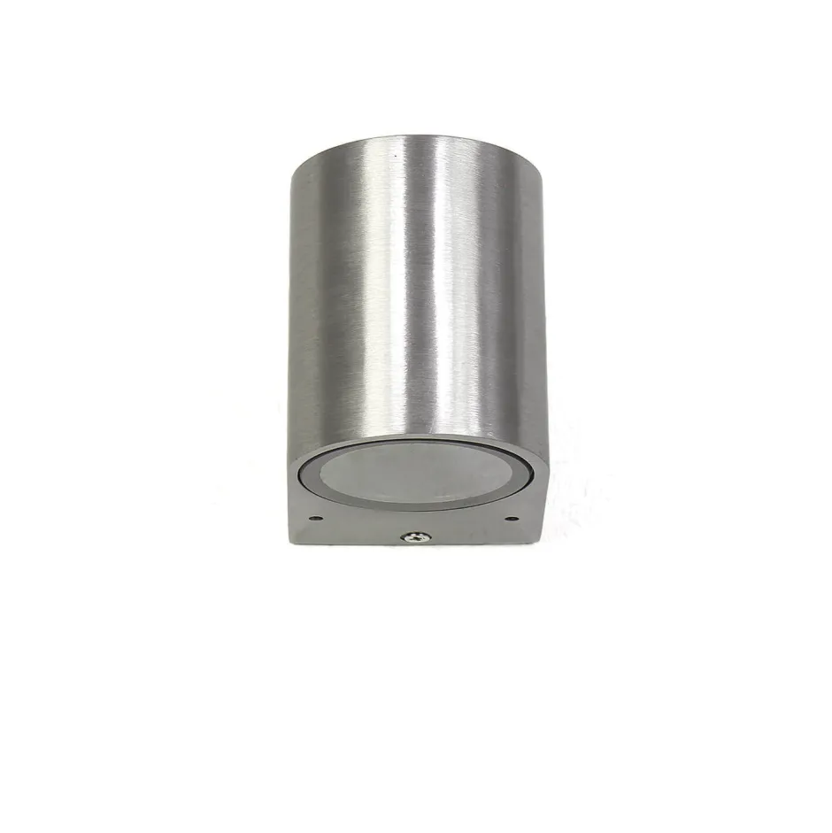 Easylight Halbrunde Außenwandlampe Silber Aluminium AALBORG< Außenwandleuchten|Moderne Lampen