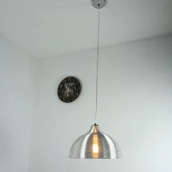 Hängelampen|Esszimmer Lampen*Rabalux Höhenverstellbare Hängelampe Modern in Silber