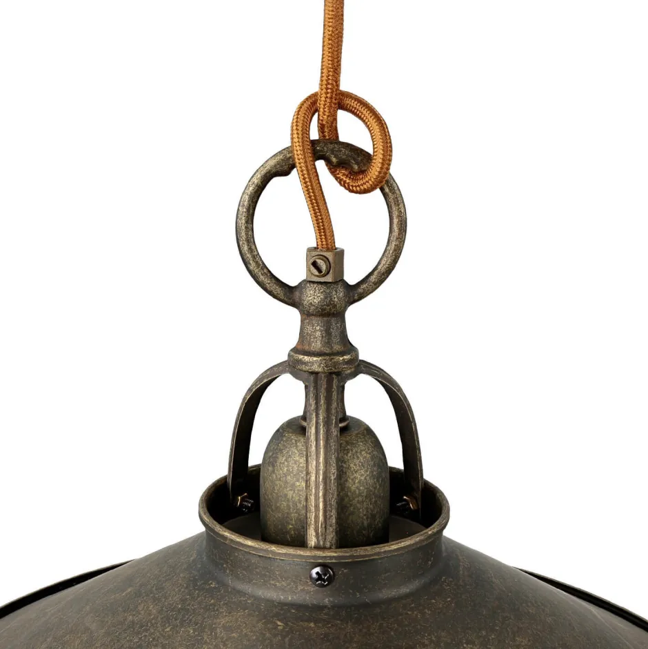Giovanni Battista Höhenverstellbare Hängeleuchte Rustikal Bronze Antik< Metall Lampen|Messinglampen