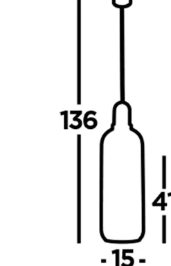 Hängelampen|Wohnzimmerlampen*Searchlight Hängelampe Ø 15 cm E27 in Messing Rauchgrau rund