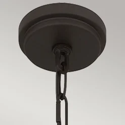 Elstead Hängelampe Alabaster Optik D: 37 cm in Bronze Antik Weiß< Hängelampen|Esszimmer Lampen