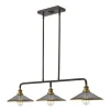 Elstead Hängelampe ALEYNA in Bronze 3-flmg Pendelleuchte< Hängelampen|Designerlampen