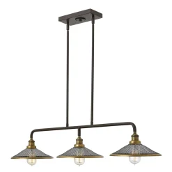 Elstead Hängelampe ALEYNA in Bronze 3-flmg Pendelleuchte< Hängelampen|Designerlampen