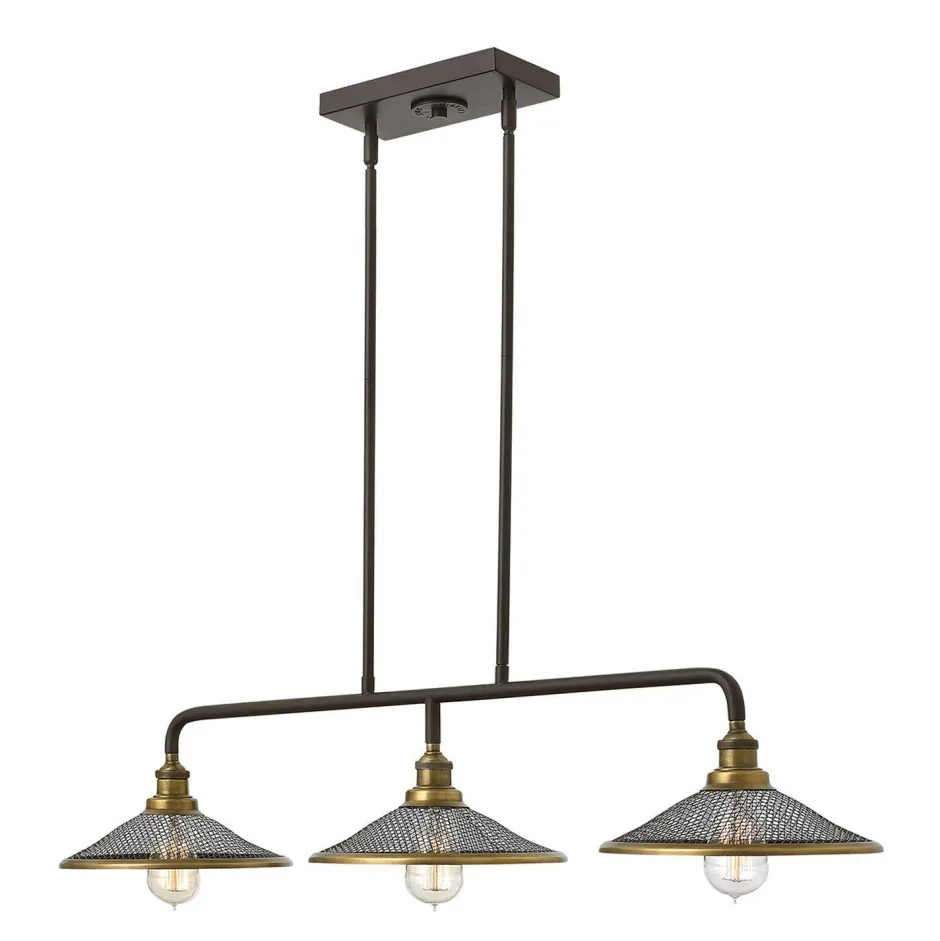 Elstead Hängelampe ALEYNA in Bronze 3-flmg Pendelleuchte< Hängelampen|Designerlampen