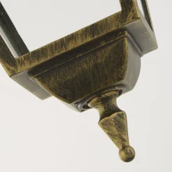 Metall Lampen|Vintage Lampen*Searchlight Hängelampe Außen Aluminium Glas B:20,2 cm E27 Vintage