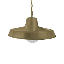 Andromeda Hängelampe außen Messing Glas D: 46 cm rund IP23 E27< Messinglampen|Maritime Lampen