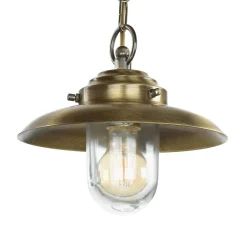 Lido Hängelampe Außenbereich Messing IP54 Maritim< Rustikale Lampen|Metall Lampen