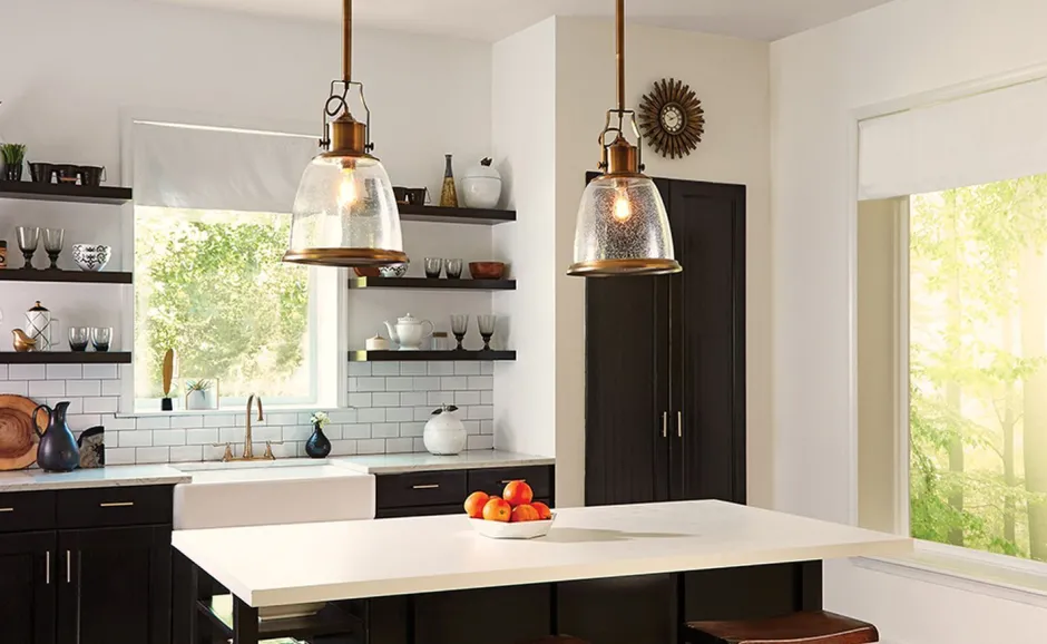 Elstead Hängelampe BABKA Messing Ø24cm verstellbar Leuchte< Hängelampen|Wohnzimmerlampen