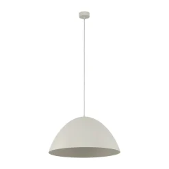 Hängelampen|Esszimmer Lampen*TK Lighting Hängelampe Beige Ø 50 cm rund H: max. 170 cm Metall E27