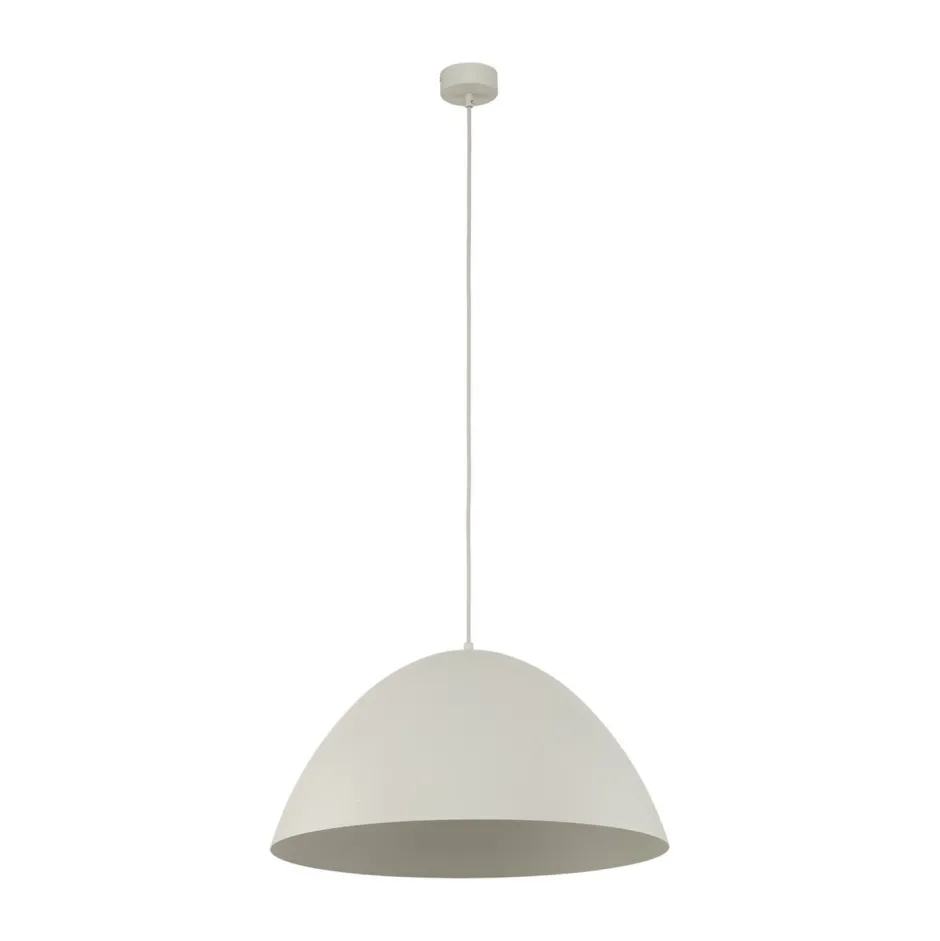 Hängelampen|Esszimmer Lampen*TK Lighting Hängelampe Beige Ø 50 cm rund H: max. 170 cm Metall E27